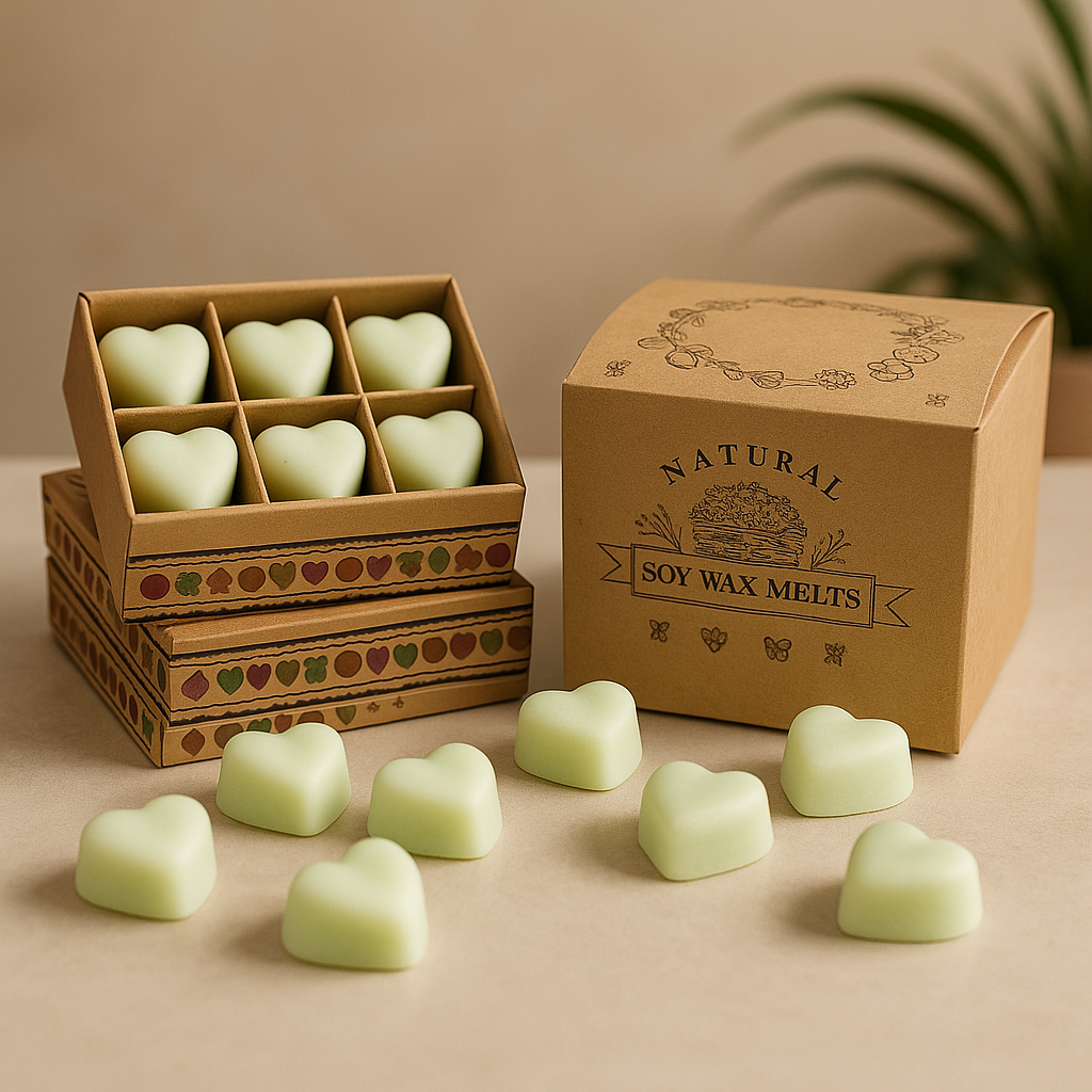 Cutii cu pastile de ceară cu aromă proaspătă de pepene verde