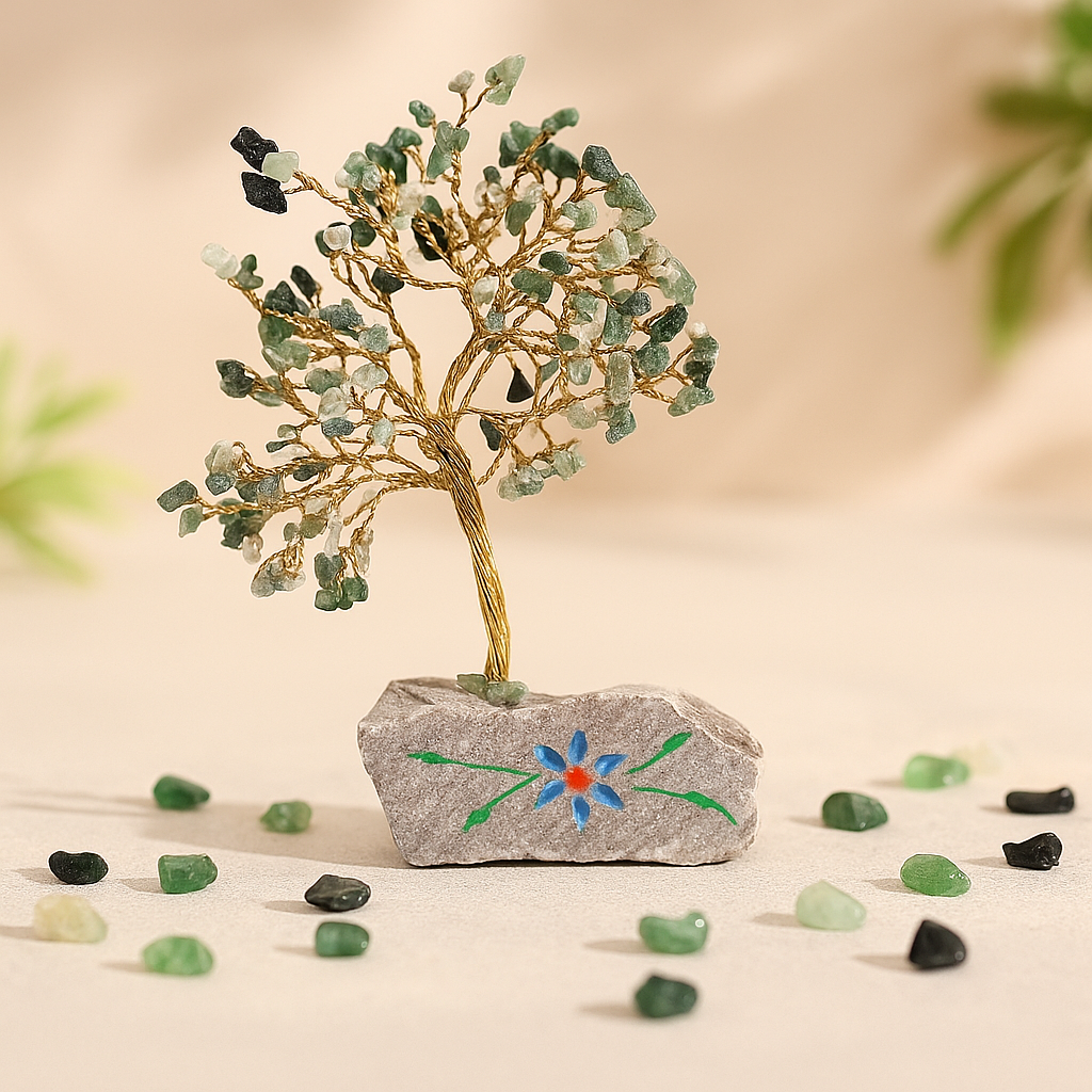 Tree Agate Crystal Tree - 160 Stones