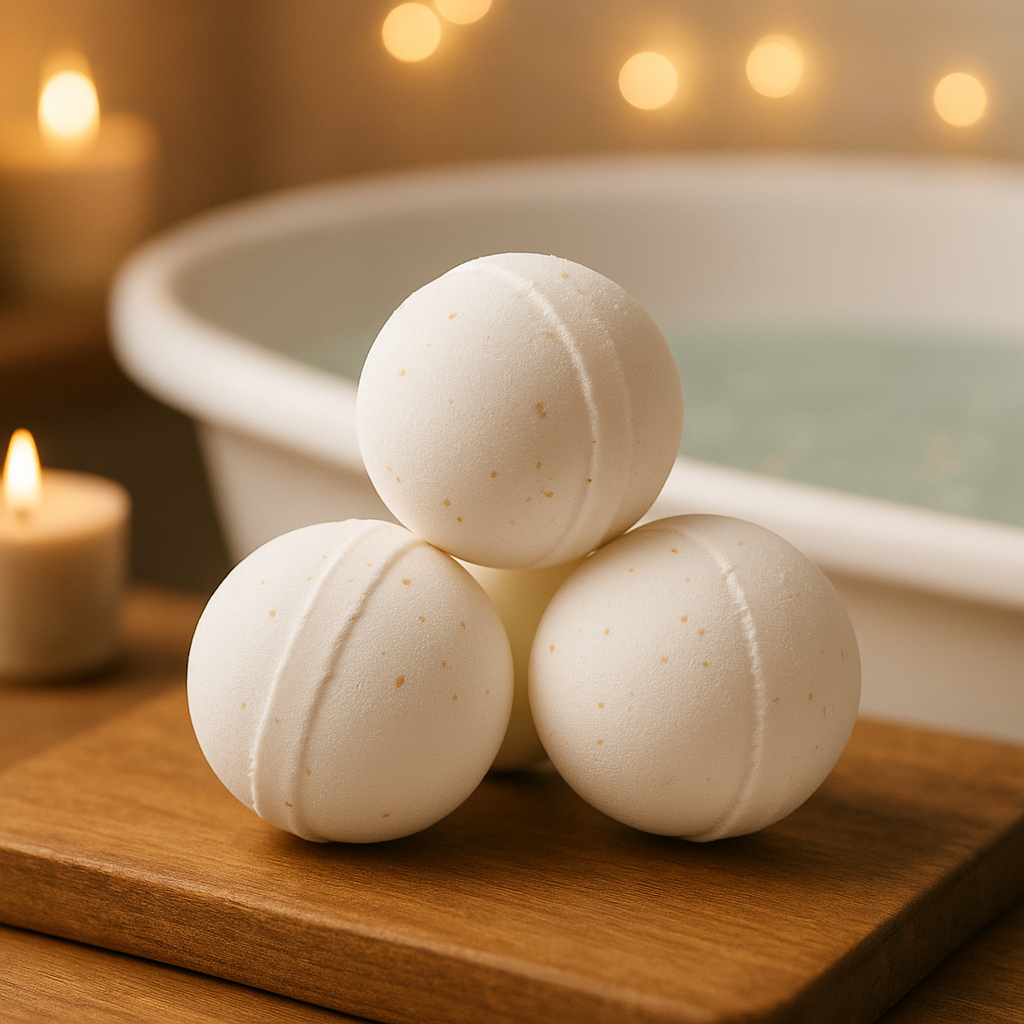 Bombas de Banho Detox Aromaterapia Óleos Essenciais