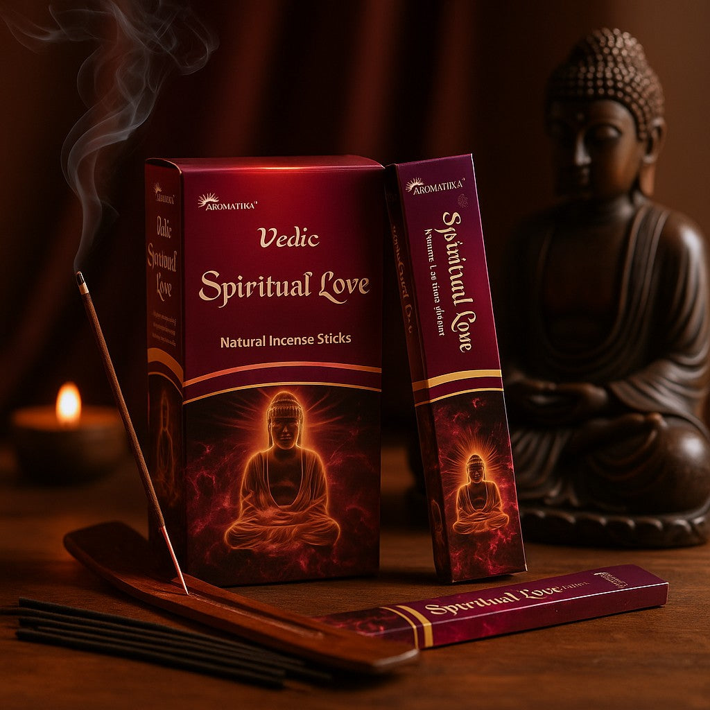 Incense Sticks Vedic Spiritual Love, 12 Sticks