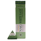 White Sage Backflow Incense Cones - Jumbo Golden Nag 42g - SHAMTAM.COM