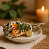 Sage Smudge Stick Citrine, 10 cm