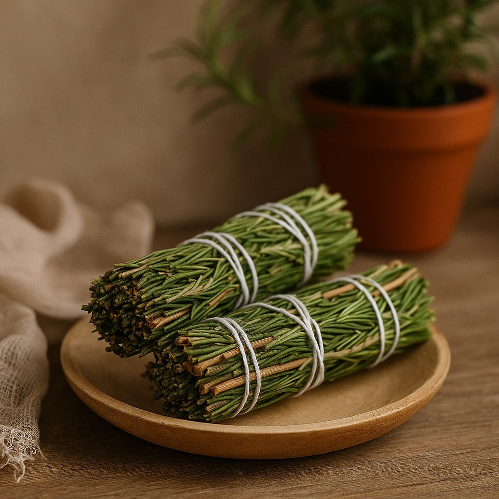 Rozemarijn Smudge Stick Voor Reiniging, 10 cm