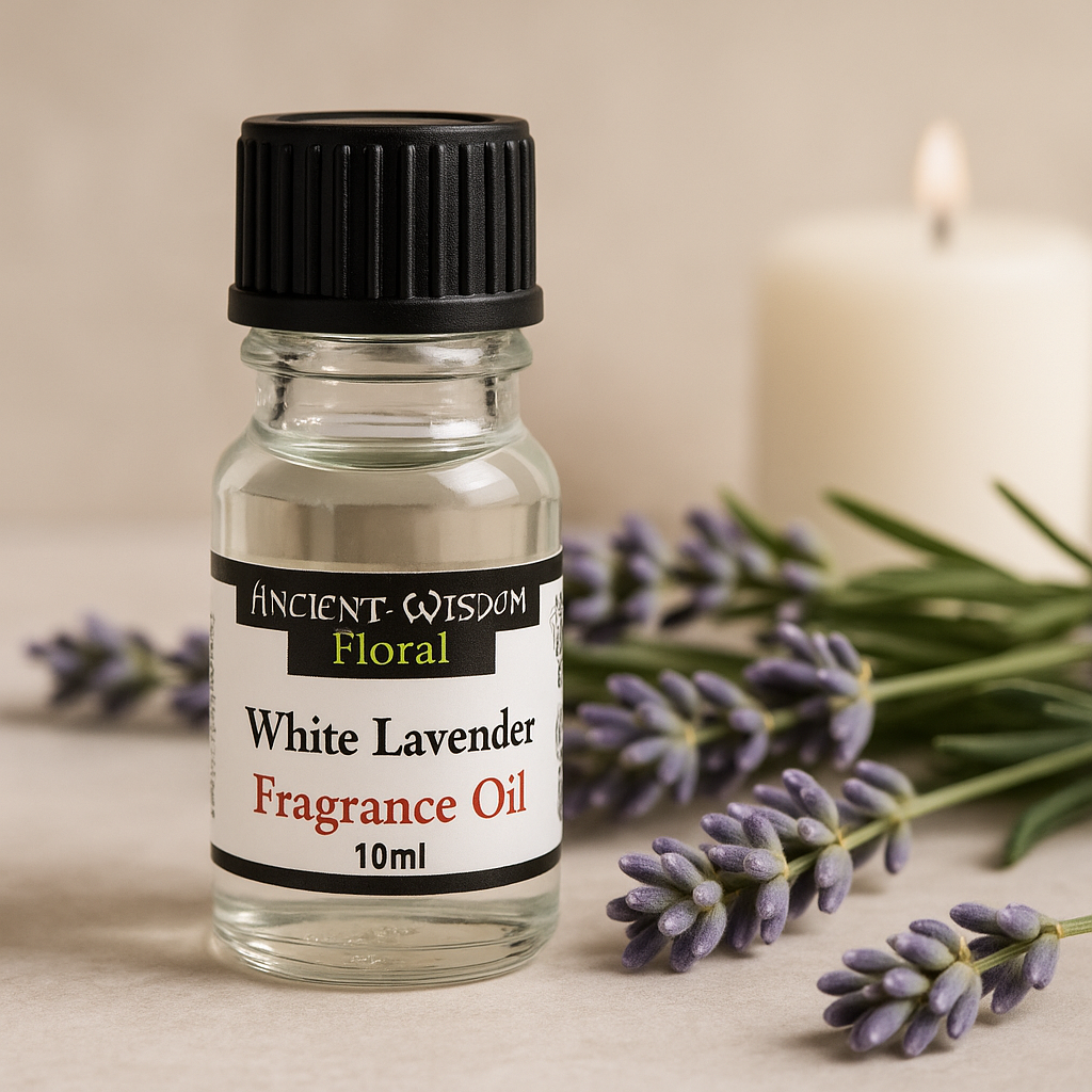 Óleo Perfumado de Lavanda Branca, 10ml