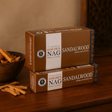 Sandalwood Incense 15g Vijayshree Golden Nag