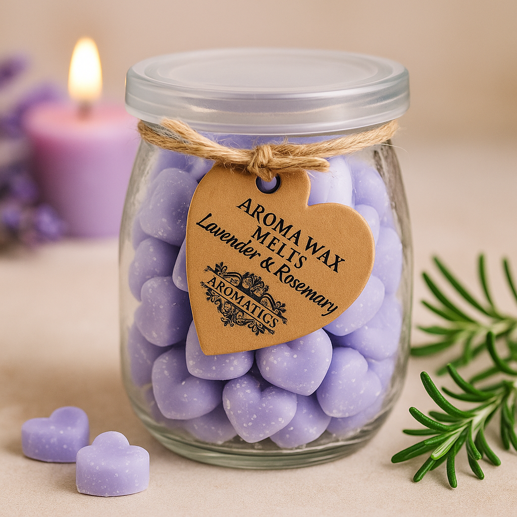 Vaxsmältor, Lavendel och Rosmarin