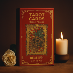 Tarot Cards with Guidebook, Requiem Arcana