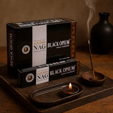 Black Opium Incense Sticks 15g - Golden Nag