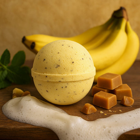Koupelová bomba - Jumbo banánový toffee