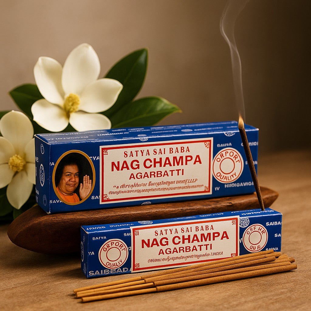 Nag Champa Incense Sticks 40g, Satya Sai Baba