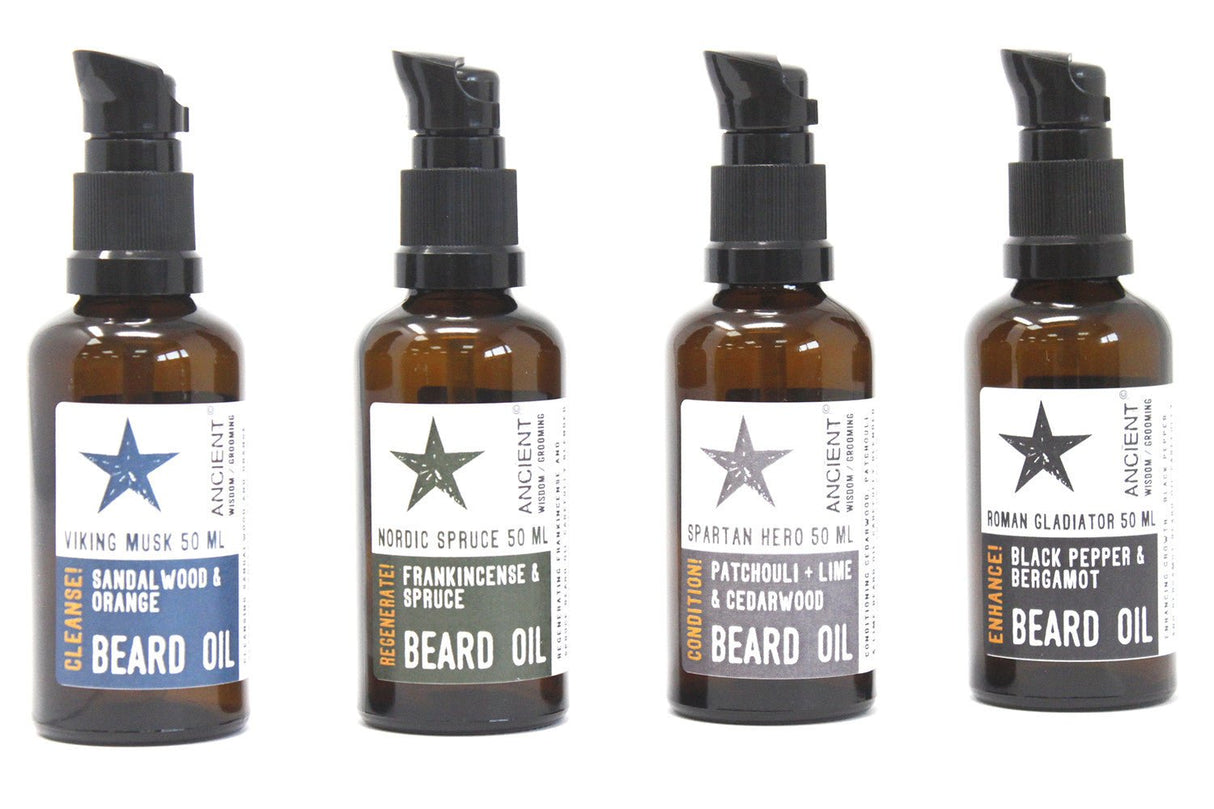 Beard Oil - Roman Gladiator - Enhance! 50ml - SHAMTAM.COM