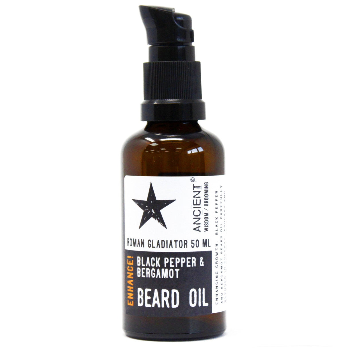 Beard Oil - Roman Gladiator - Enhance! 50ml - SHAMTAM.COM