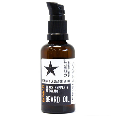 Beard Oil - Roman Gladiator - Enhance! 50ml - SHAMTAM.COM