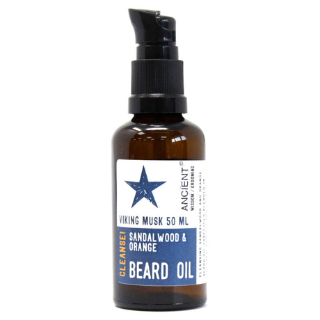 Beard Oil - Viking Musk - Cleanse! 50ml - SHAMTAM.COM