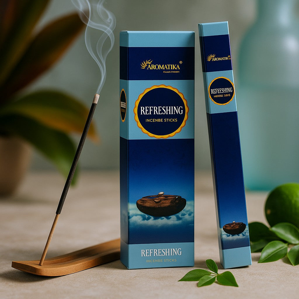 Savuttomat luonnolliset masala-suitsuketikut Aromatika