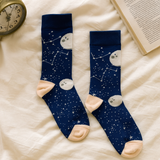 Bamboo Socks Small/Medium – Moon Walk