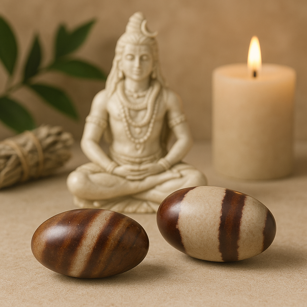 Kameny Shiva Lingam 2 balení 2 palce
