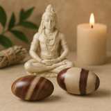 Shiva Lingam stenen 2-pack 2 inch
