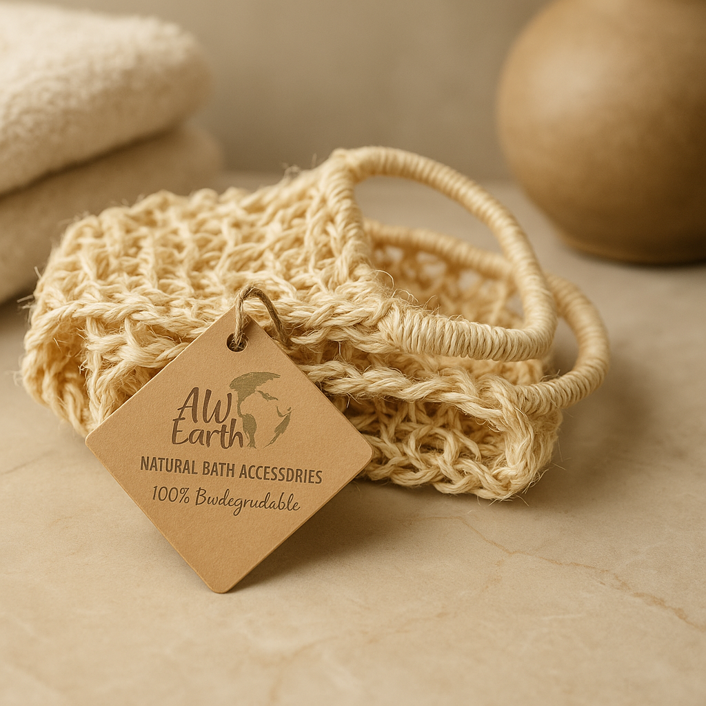 Esfoliante para Costas e Corpo em Sisal