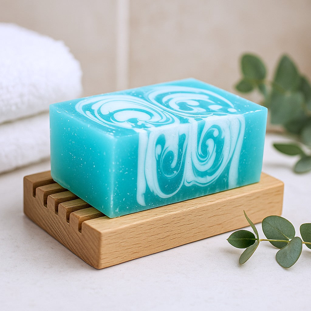 Handcrafted Cotton Bar Soap 100g