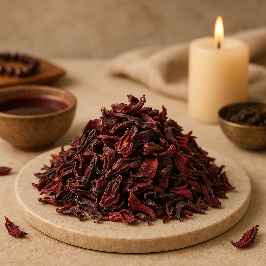 Hibiskus Çayı Kurutulmuş Tüm Çiçekler Mısır 1 Kg