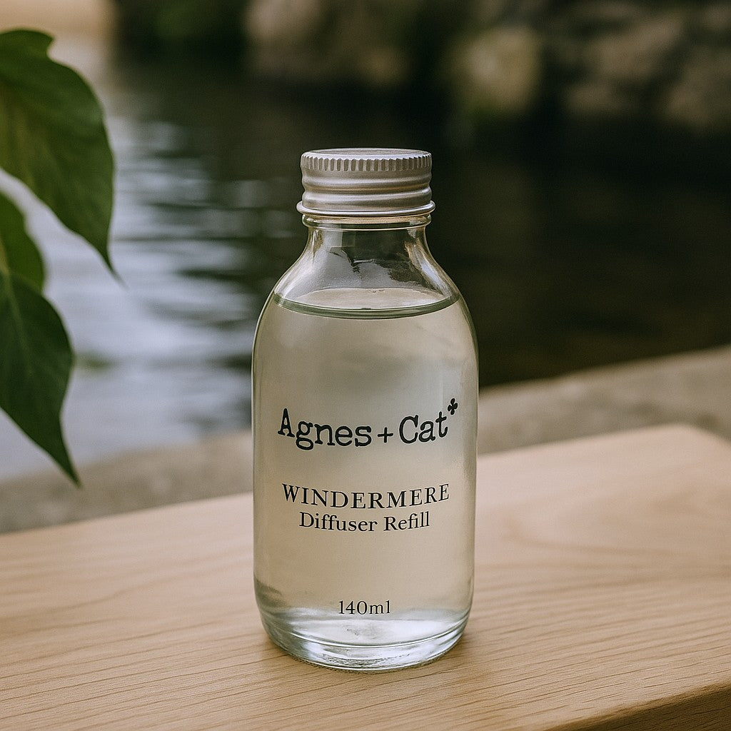 Navulling voor rietjesdiffuser Windermere Agnes en Kat