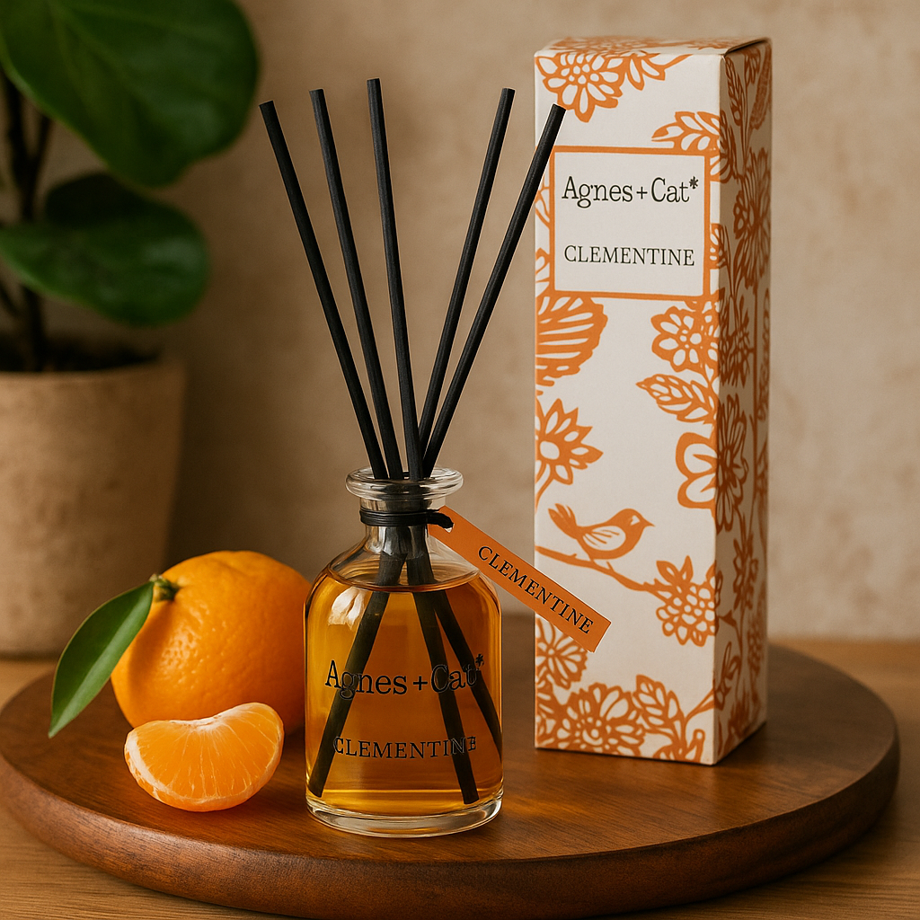 Rietdiffuser Clementine 140ml Agnes and Cat