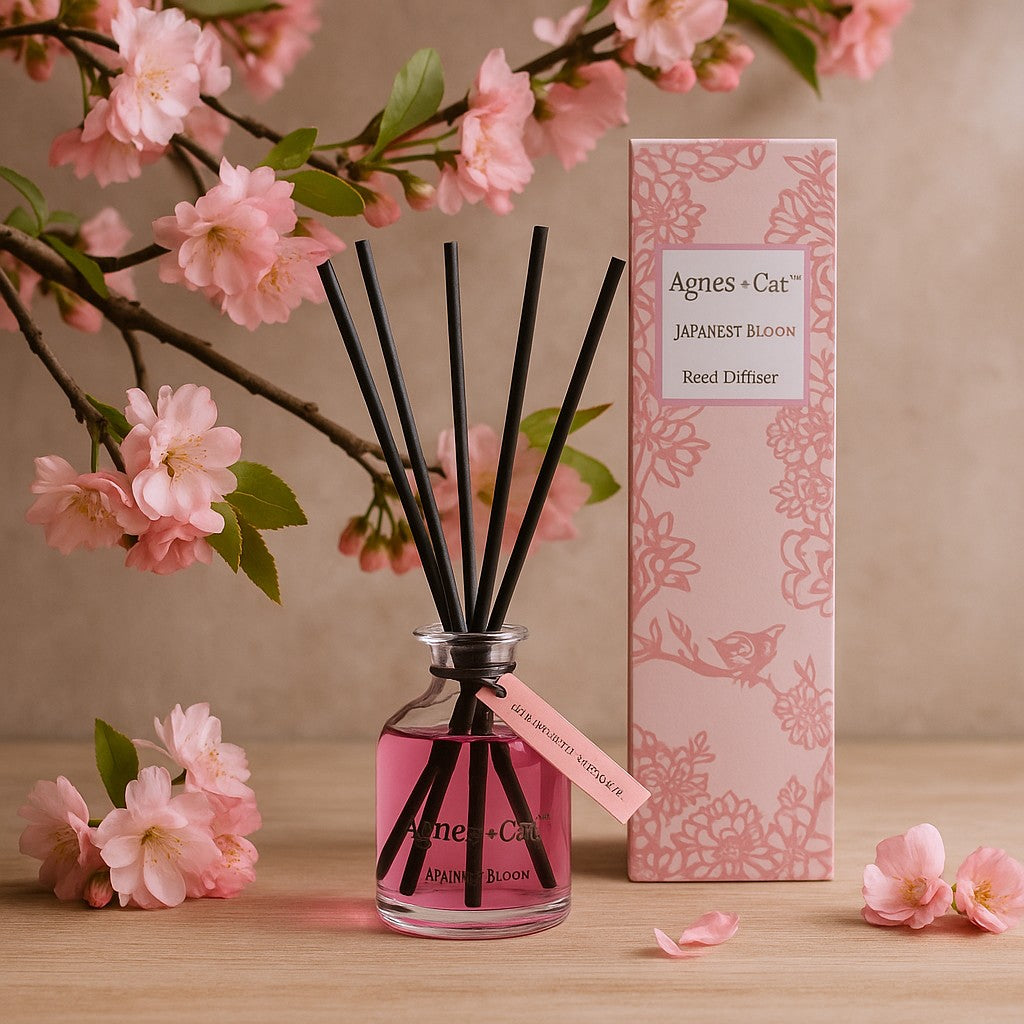 Riiputusdiffuusorisetti Japanilainen Kukka 140ml