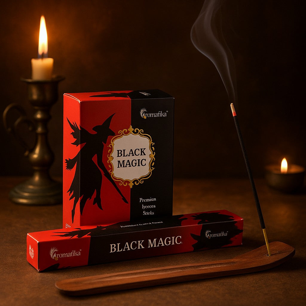 Hex kadidlo bez uhlia - Čierna mágia Aromatika