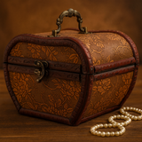 Dekorative Dose Apfel im 20er Jahre Stil