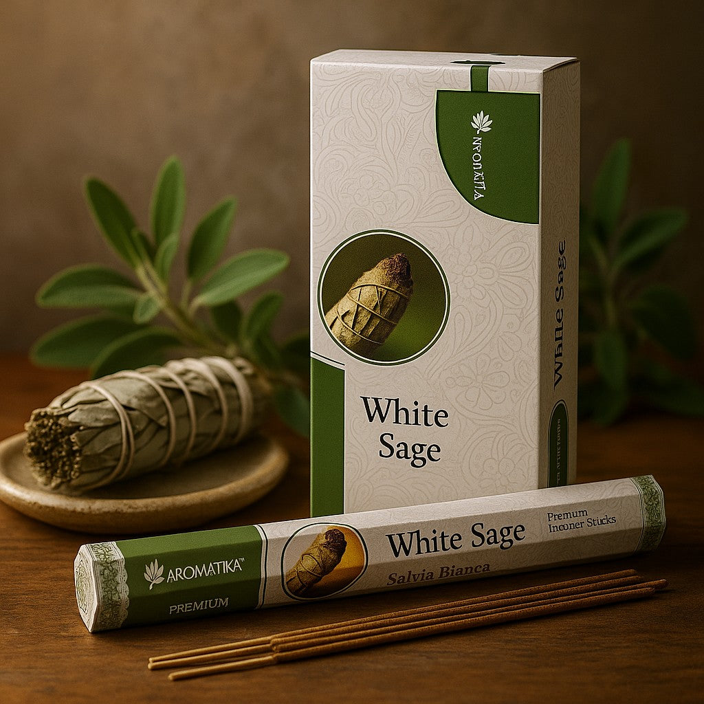 Tămâie de Salvie Albă fără Cărbune Aromatika