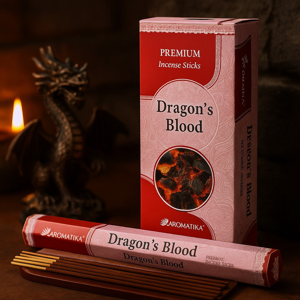 Tămâie Hex fără Cărbune cu Sânge de Dragon - Aromatika