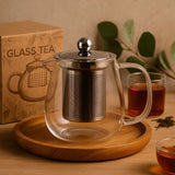 Glass Infuser Teapot - Contemporary - 550ml