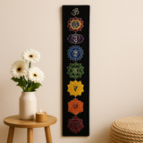 Chakra Drop Banner - Mitternacht 183x35cm