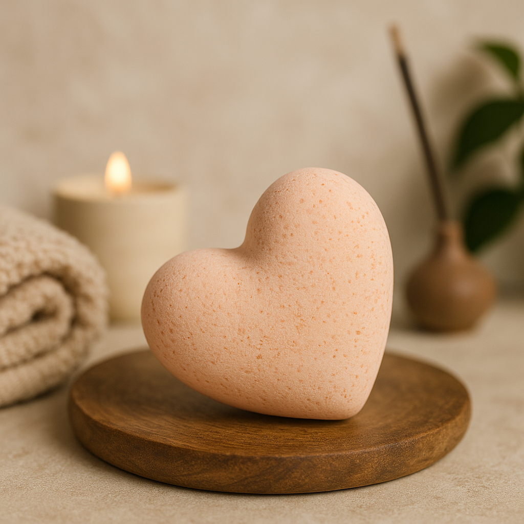 Bombe de bain Passion Fruit Love Heart 70g