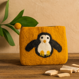 Pouzdro na zip - tučňák různý