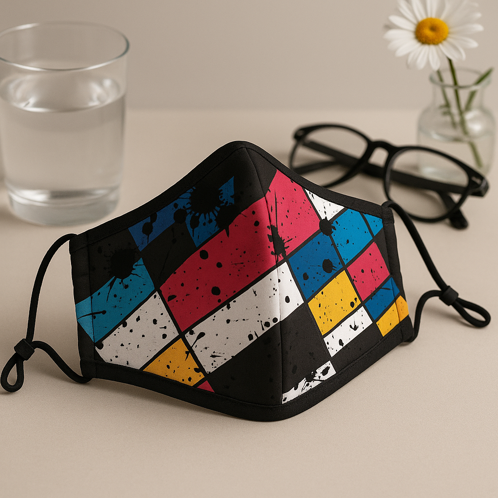 Modische Gesichtsmaske – Graffiti-Kunst (Erwachsene)