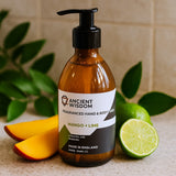 Jabón para manos y cuerpo de mango y lima 300 ml