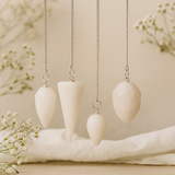 Péndulo Mágico - Cuarzo Nieve