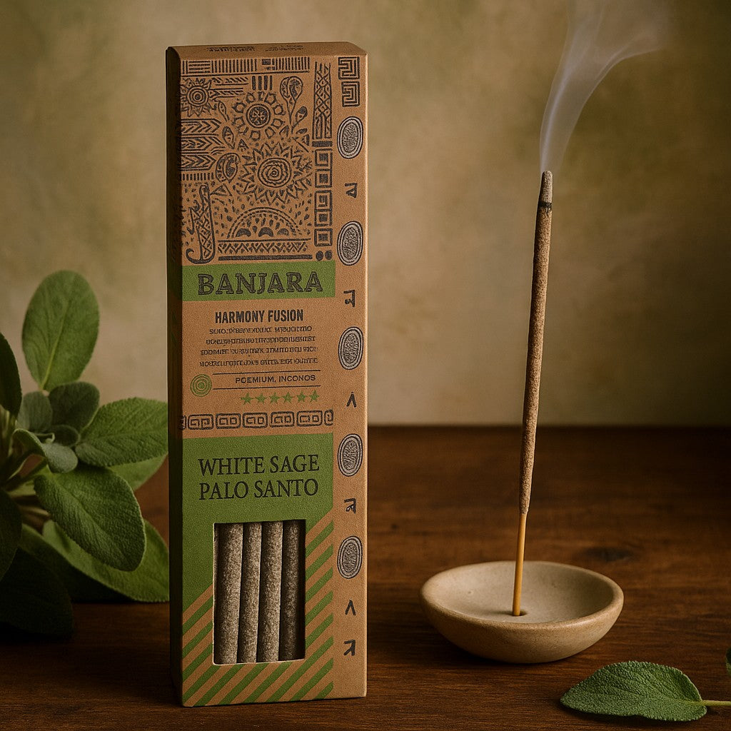 Palo Santo valkoista salviaa suitsuketikkuja