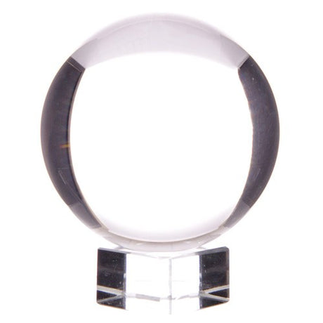Bola de Cristal com Suporte 150mm Vidro Óptico