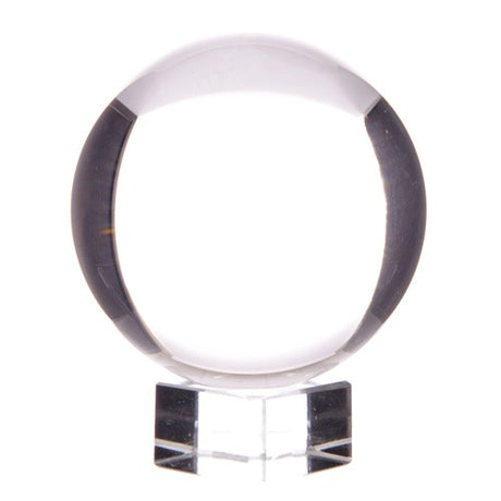 Bola de Cristal de Vidro Óptico com Suporte, 130mm