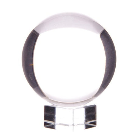 Bola de Cristal 110mm com Suporte Vidro Óptico