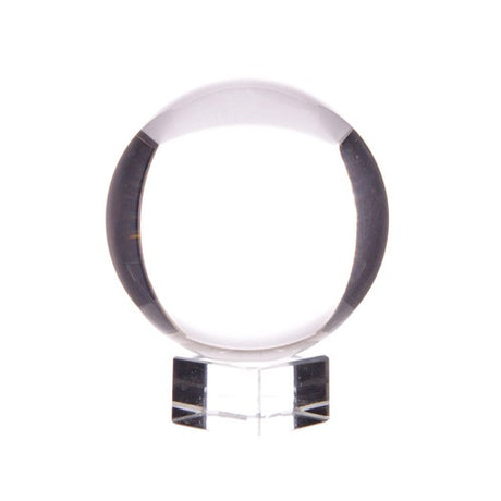 Bola de Cristal com Suporte 50mm Vidro