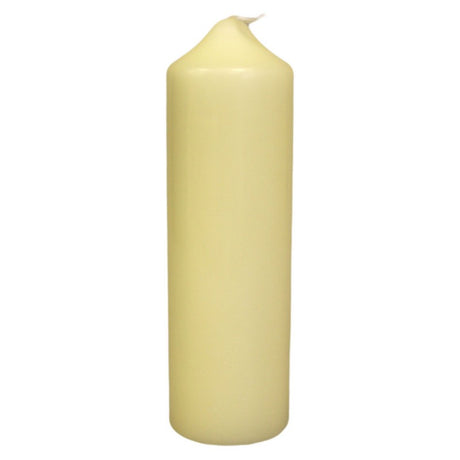 Bougie d'église ivoire 165 x 50 mm