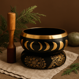 Sada spievajúcich misiek Fázy mesiaca Čierna 14cm