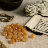 Yellow Aventurine Rune Stones 25-Piece Set with Pouch