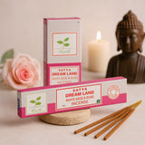 Røkelsespinner Hvit Salvie Og Rose 15gm Satya