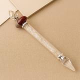 Rock Quartz Shiva Lingam Kristallen Staf