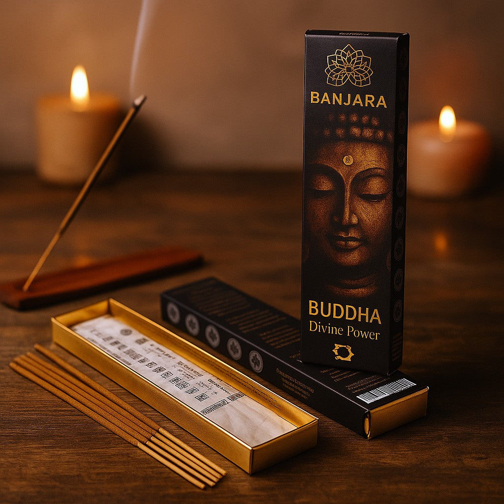 Στικς Λιβανιού Buddha Θεϊκή Δύναμη Banjara